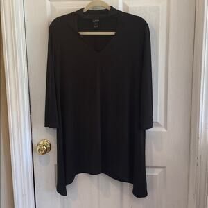 Clara Sun Woo M black tunic top